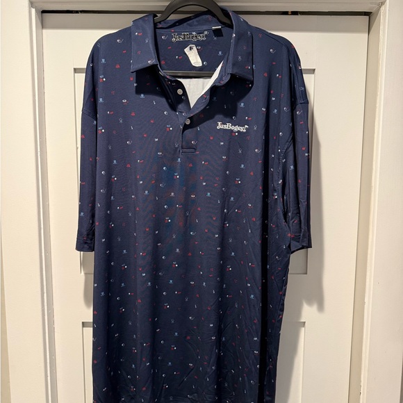 jusbogey Other - JusBogey Men's Navy Golf Polo
